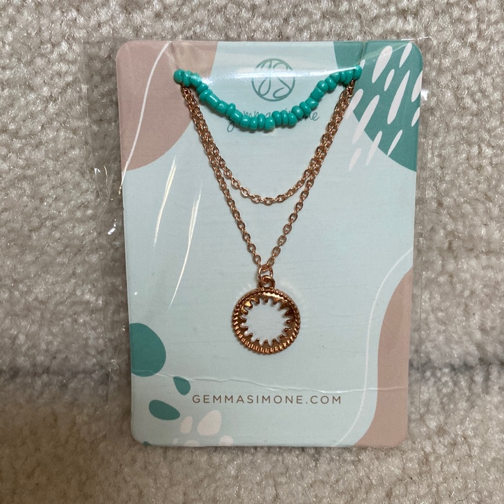 nwt gemma simone circulus necklace